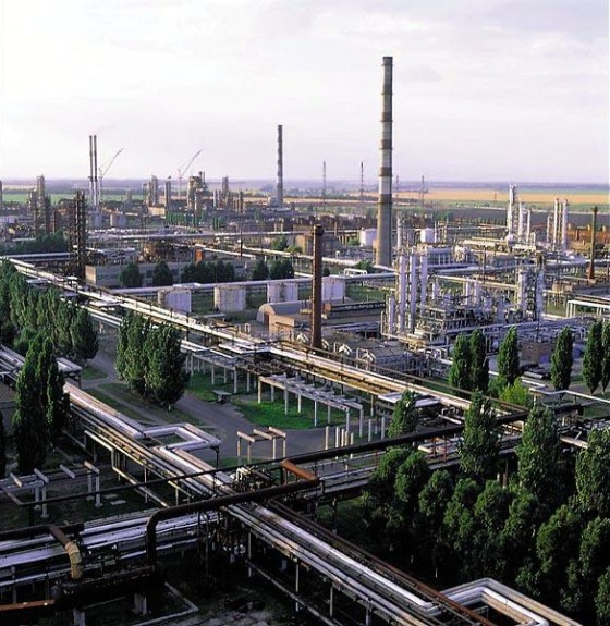Panorama of Kremenchuk Petroleum Refinery