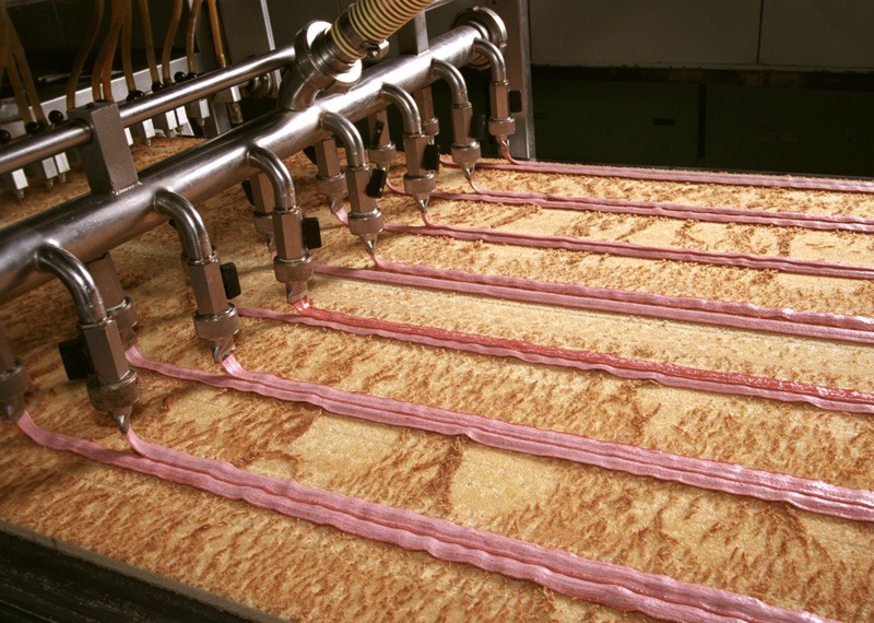 Линия  по производству бисквитов и рулетов