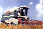 "Lan-001" grain harvester